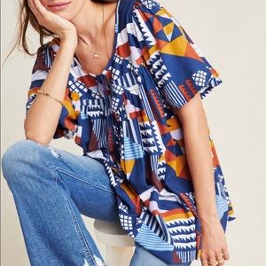 Ventura Abstract Blouse